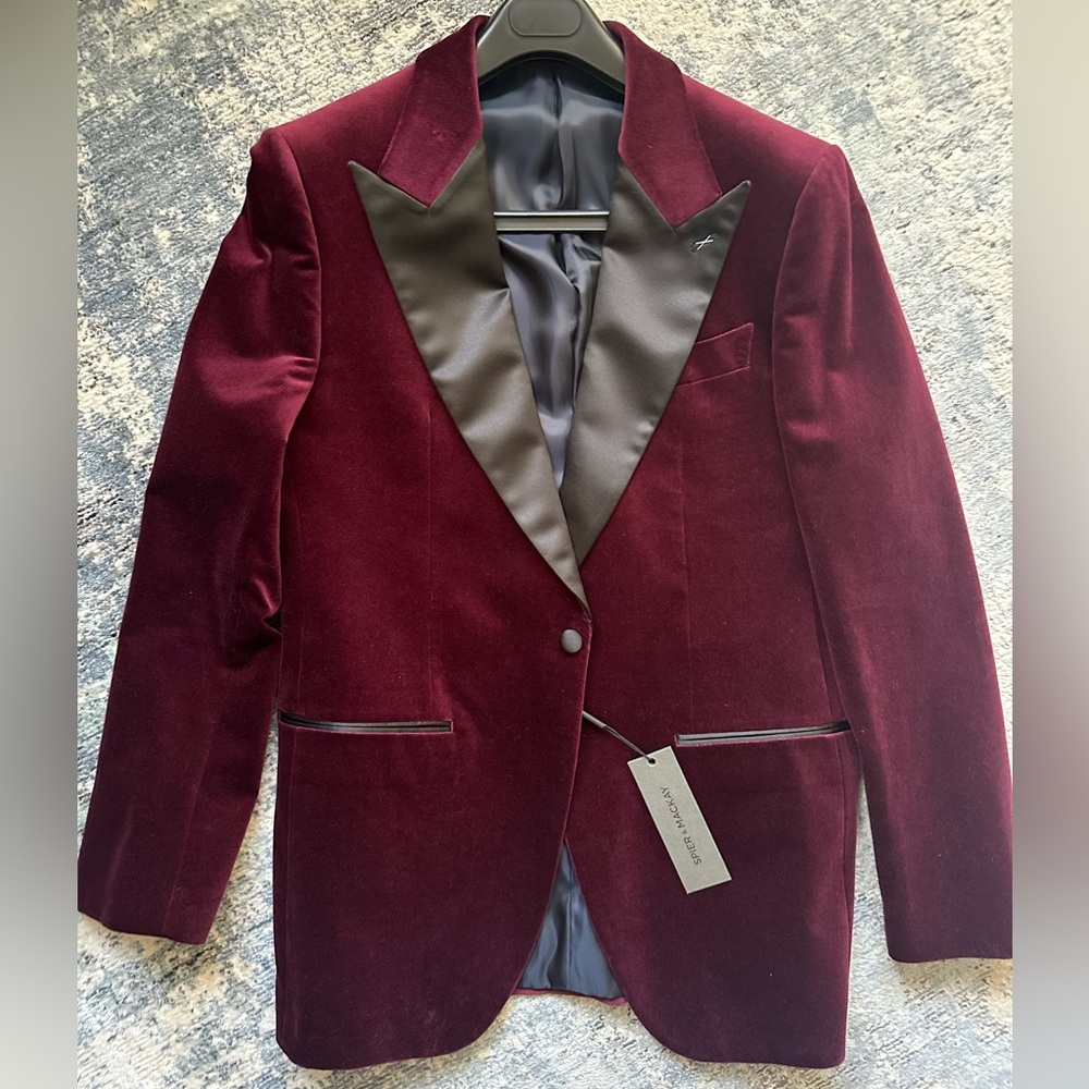 Spier & McKay Velvet Blazer / Sport coat NWT